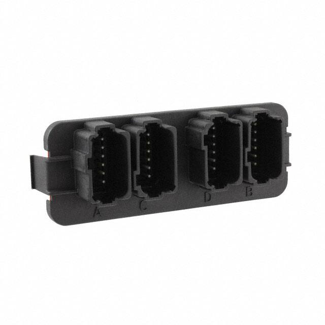 DT13-48PABCD-R015 TE Connectivity Deutsch Connectors  Headers Male Pins